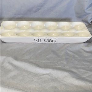 Rae Dunn Free Range Egg Holder